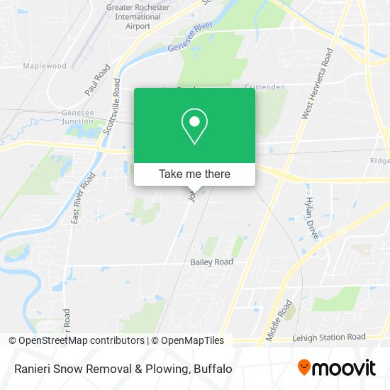 Ranieri Snow Removal & Plowing map