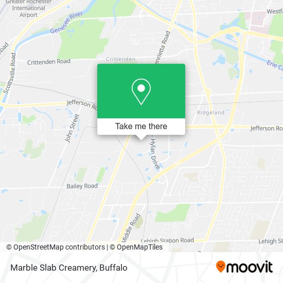 Mapa de Marble Slab Creamery