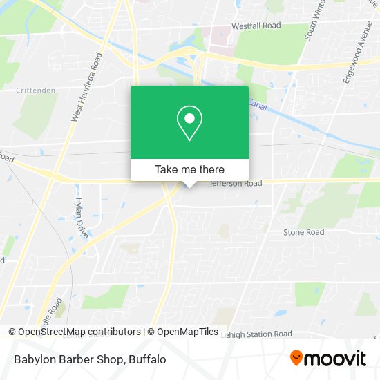 Mapa de Babylon Barber Shop