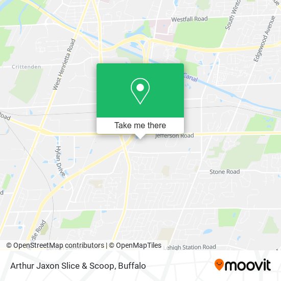 Arthur Jaxon Slice & Scoop map