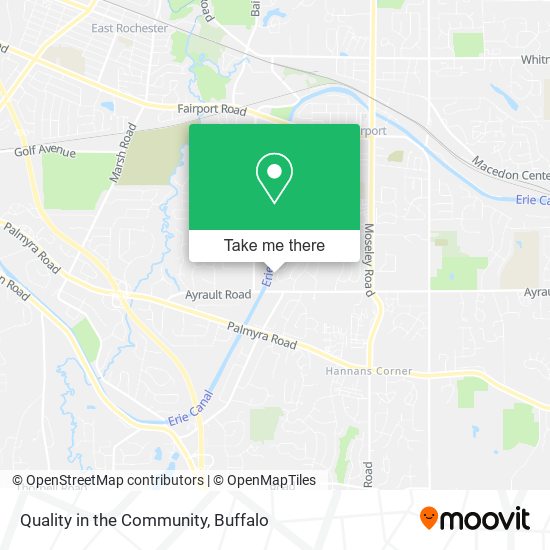 Quality in the Community map
