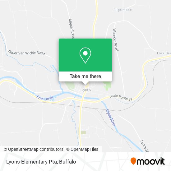 Mapa de Lyons Elementary Pta