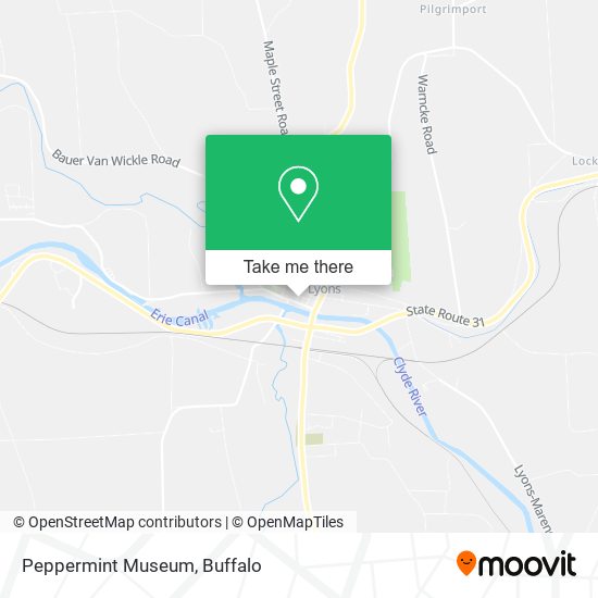 Mapa de Peppermint Museum