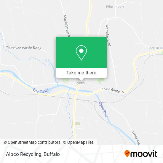 Alpco Recycling map