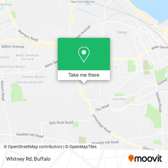 Mapa de Whitney Rd