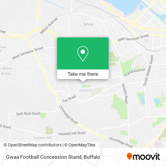 Mapa de Gwaa Football Concession Stand
