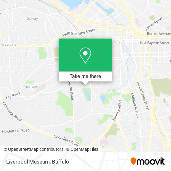 Mapa de Liverpool Museum