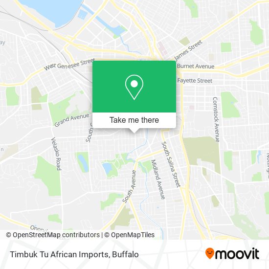 Timbuk Tu African Imports map