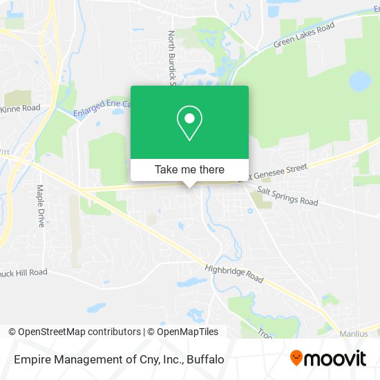 Empire Management of Cny, Inc. map