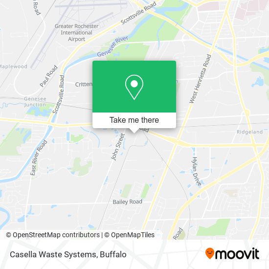 Casella Waste Systems map