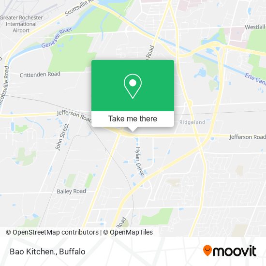 Mapa de Bao Kitchen.
