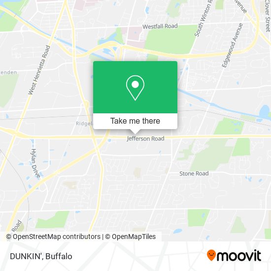 Mapa de DUNKIN'
