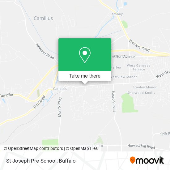 St Joseph Pre-School map