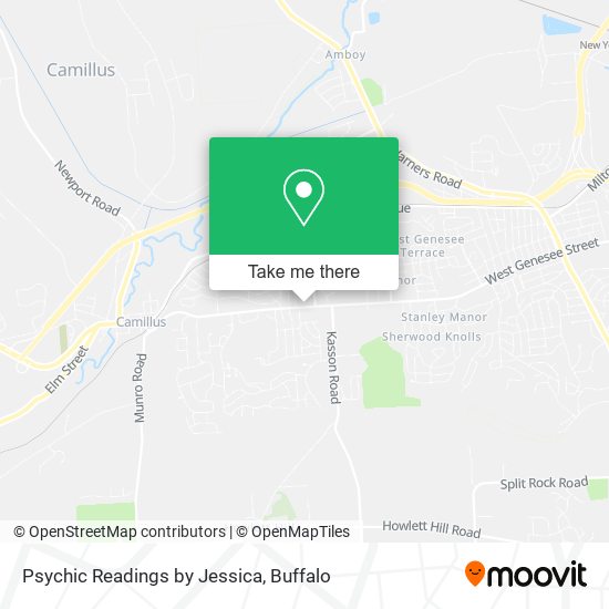 Psychic Readings by Jessica map