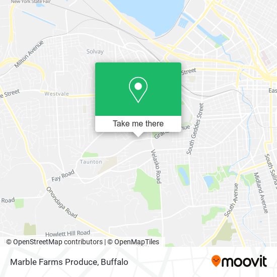 Marble Farms Produce map