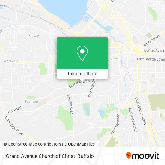 Mapa de Grand Avenue Church of Christ