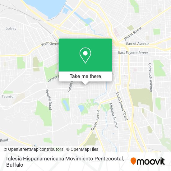 Iglesia Hispanamericana Movimiento Pentecostal map