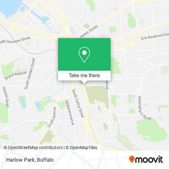 Mapa de Harlow Park