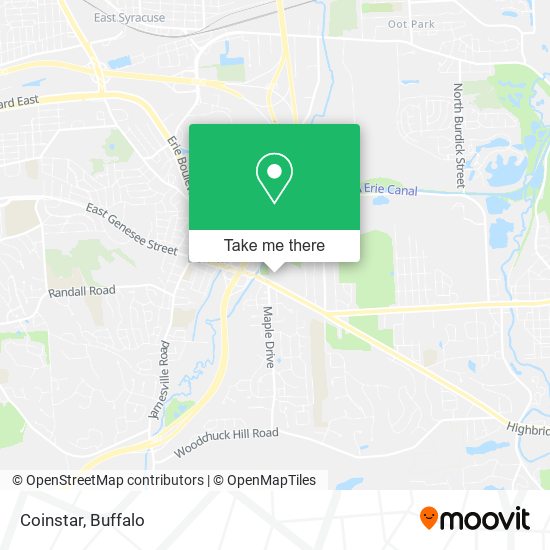 Mapa de Coinstar