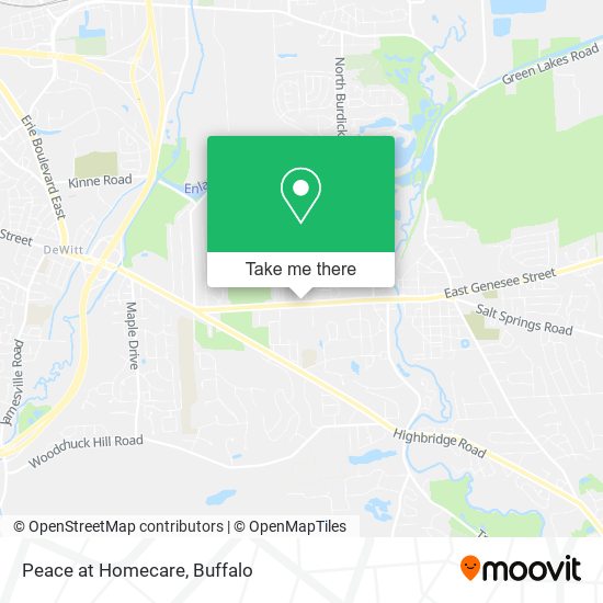 Mapa de Peace at Homecare