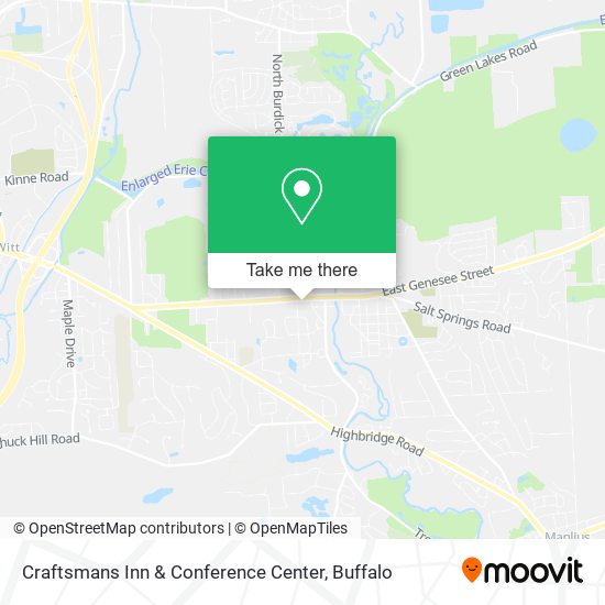 Craftsmans Inn & Conference Center map