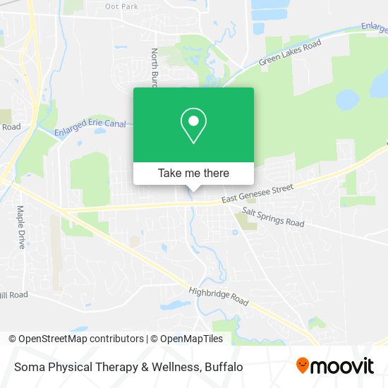 Mapa de Soma Physical Therapy & Wellness