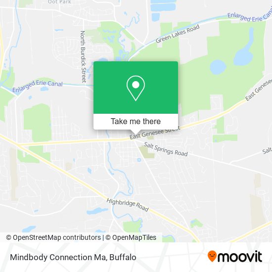 Mindbody Connection Ma map