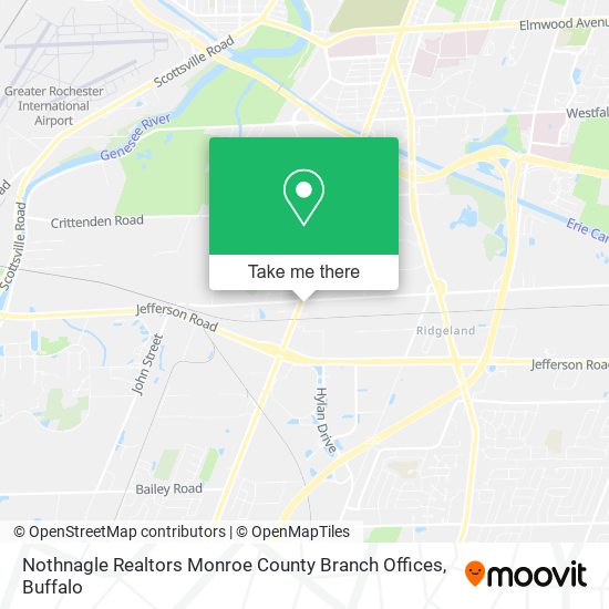 Nothnagle Realtors Monroe County Branch Offices map