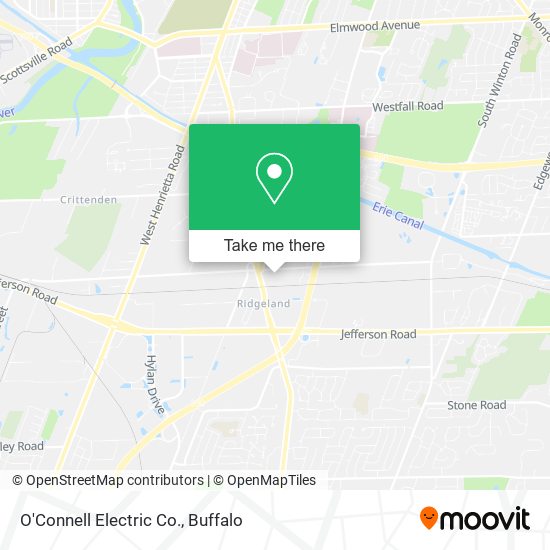 Mapa de O'Connell Electric Co.