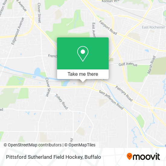 Mapa de Pittsford Sutherland Field Hockey