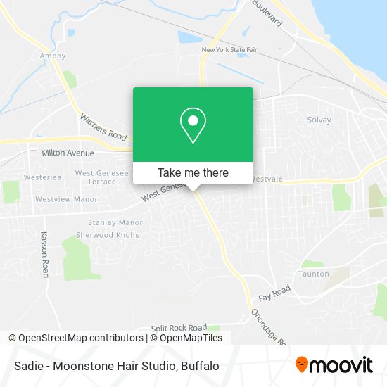 Sadie - Moonstone Hair Studio map