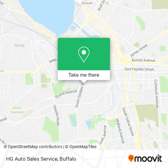 HG Auto Sales Service map