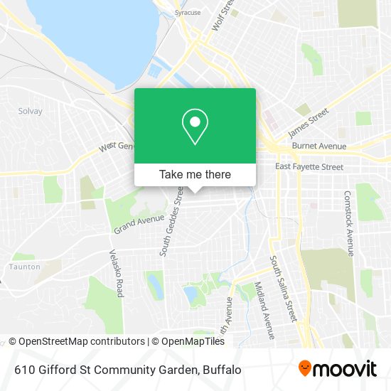 610 Gifford St Community Garden map