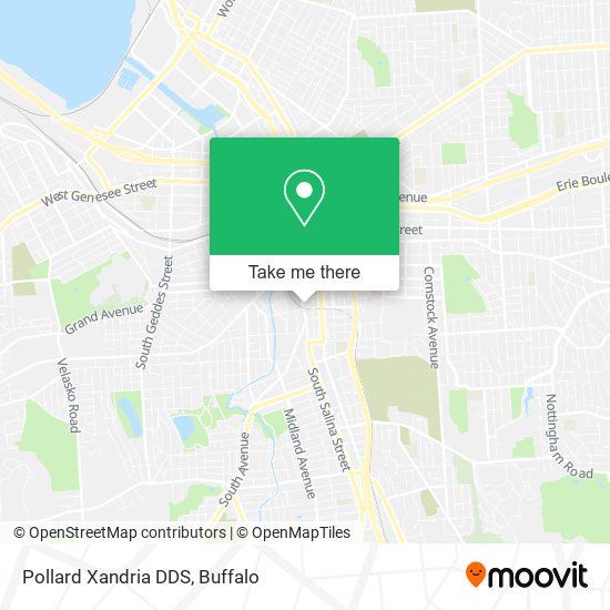 Pollard Xandria DDS map