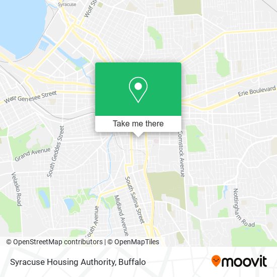 Mapa de Syracuse Housing Authority