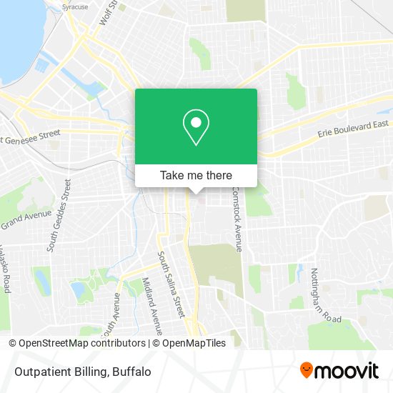 Mapa de Outpatient Billing