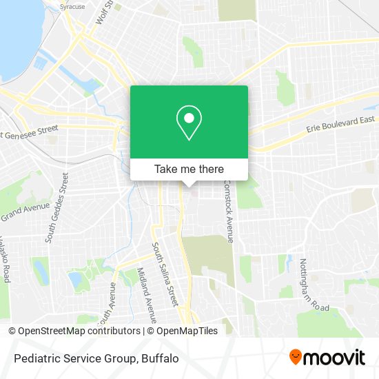 Pediatric Service Group map