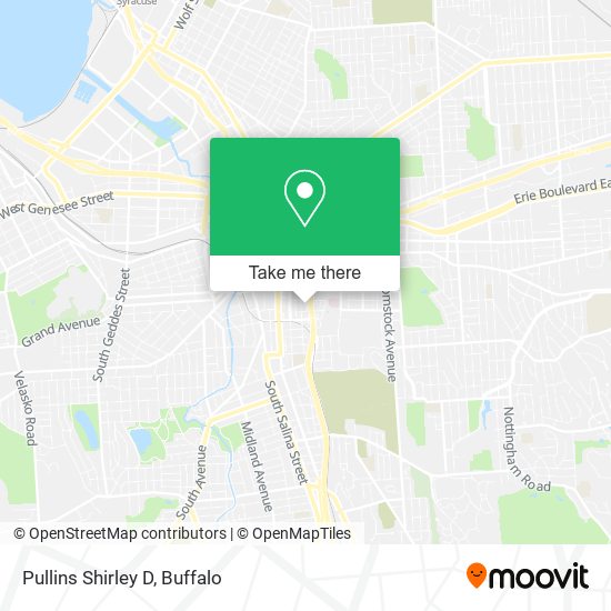 Mapa de Pullins Shirley D