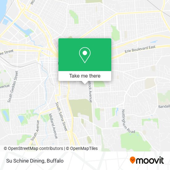 Mapa de Su Schine Dining