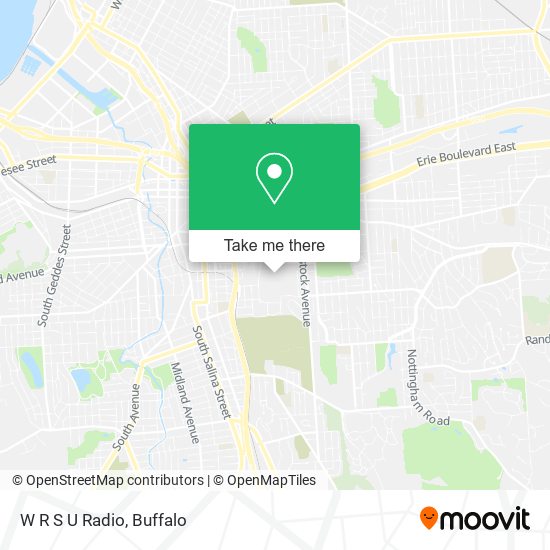 Mapa de W R S U Radio