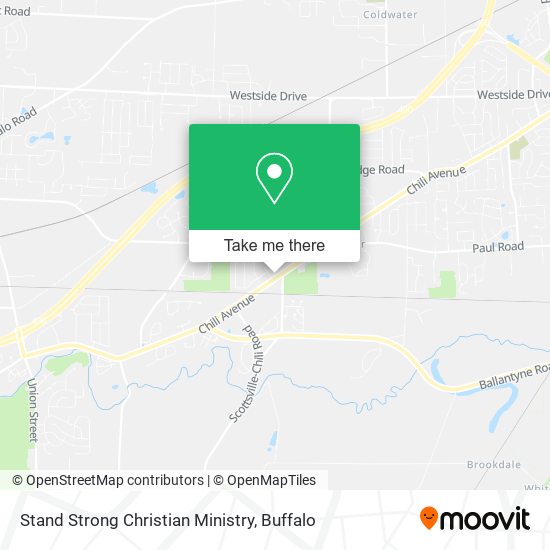 Mapa de Stand Strong Christian Ministry