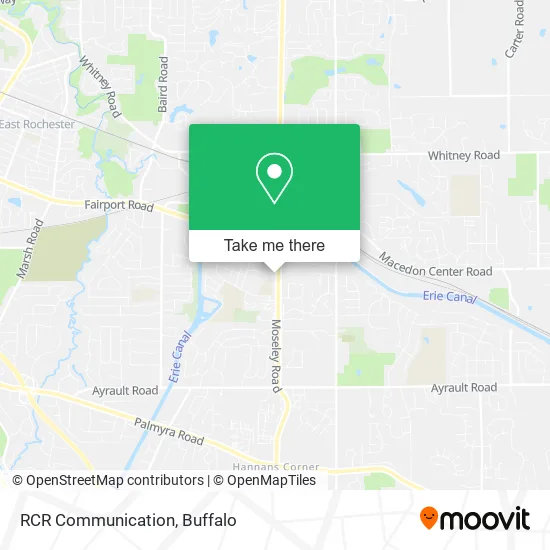 RCR Communication map