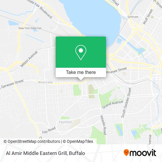 Mapa de Al Amir Middle Eastern Grill