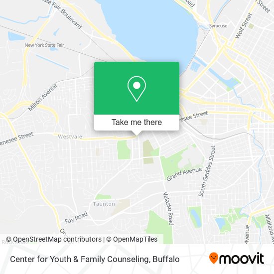 Center for Youth & Family Counseling map