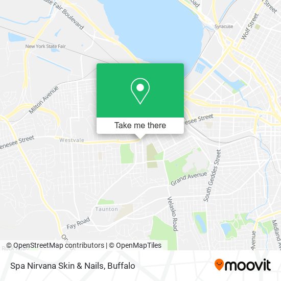 Spa Nirvana Skin & Nails map