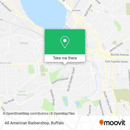 Mapa de All American Barbershop