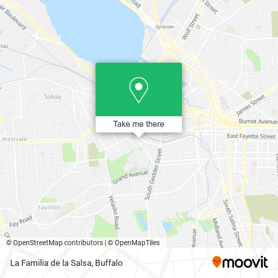 La Familia de la Salsa map