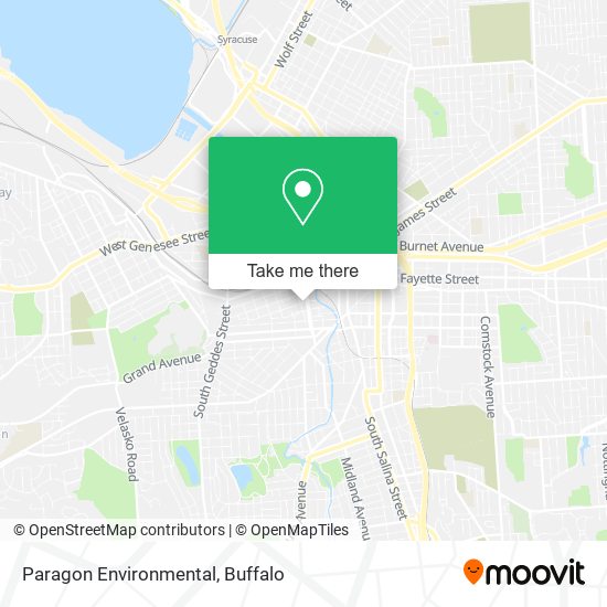 Paragon Environmental map