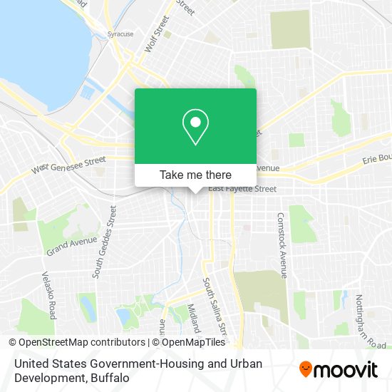 Mapa de United States Government-Housing and Urban Development