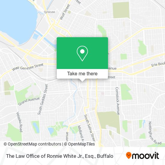 Mapa de The Law Office of Ronnie White Jr., Esq.